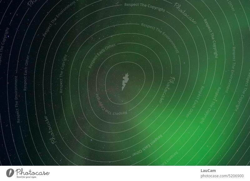 Aurora borealis - Faszination pur Polarlicht Nordlicht Aurora borrealis grün leuchten Nachthimmel Himmel Sterne Sternenhimmel sternenklar Unendlichkeit