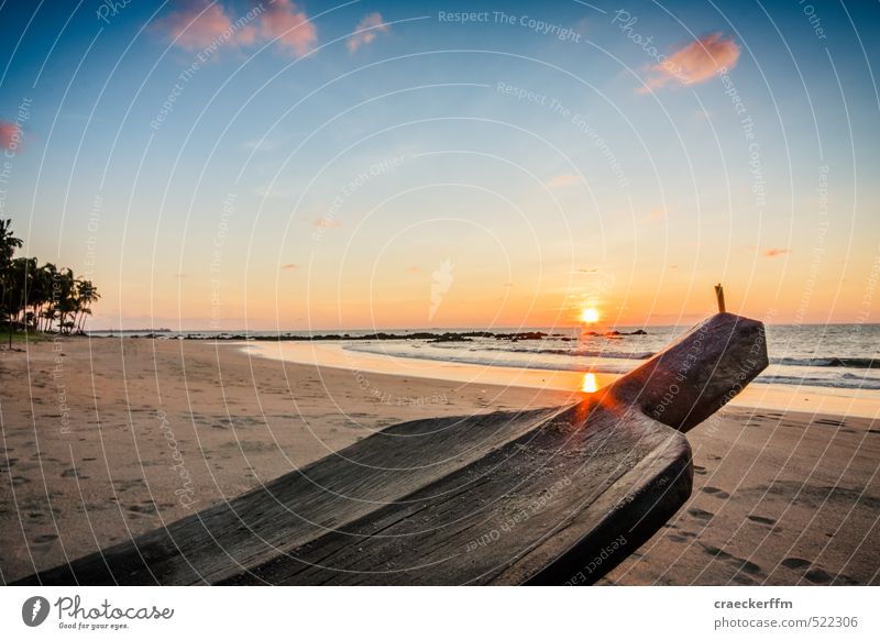 Gudn Abääänd Ferien & Urlaub & Reisen Tourismus Abenteuer Ferne Freiheit Sonne Strand Meer Natur Wasser Himmel Sonnenaufgang Sonnenuntergang Sonnenlicht Sommer