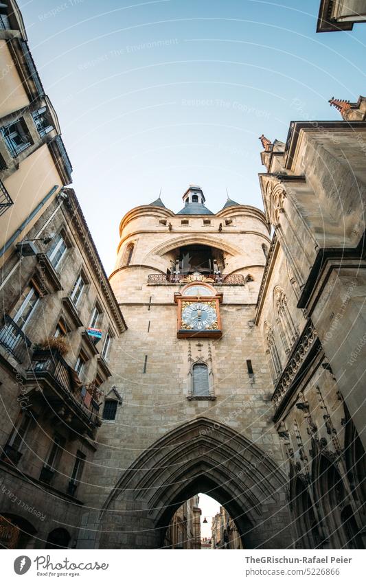 Grosse Cloche de Bordeaux - Kirche in Bordeaux bordeaux Frankreich touristisch städtetrip Gebäude Tourismus Europa reisen historisch Französisch blau erkunden