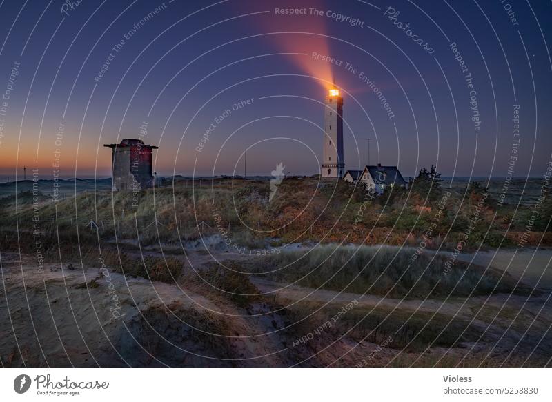 Es wird Nacht in Blavand Dänemark Reise Urlaub Düne Strand Sand Sonnenuntergang Erholung Entspannung menschenleer Nordseeküste Fjord Landschaft Jütlands