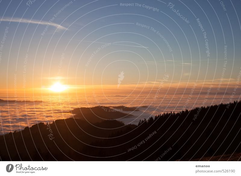 An der Wolkenküste Ferien & Urlaub & Reisen Ausflug Abenteuer Berge u. Gebirge Natur Landschaft Luft Wasser Himmel Sonne Klima Wetter Schönes Wetter