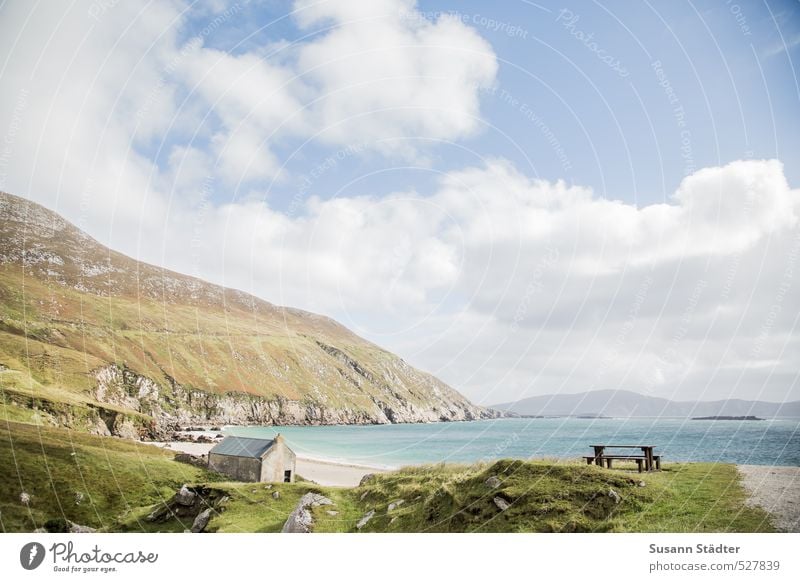 little paradies Ferien & Urlaub & Reisen Ferne Freiheit Sommer Schönes Wetter Küste Strand Bucht ruhig Fernweh Republik Irland Achill Island Insel paradiesisch