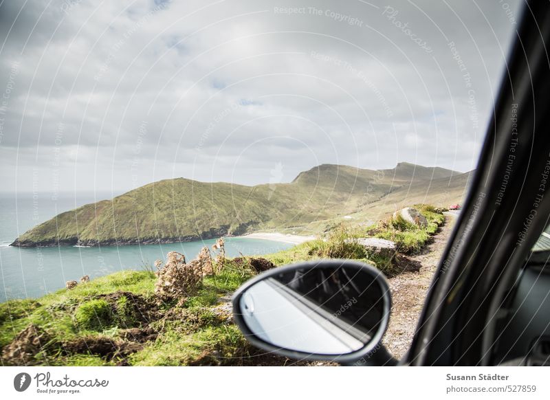 place to be Abenteuer Expedition Natur Landschaft Wolken Hügel Felsen Gipfel weich Republik Irland Achill Island Autofahren traumhaft Karibisches Meer Atlantik