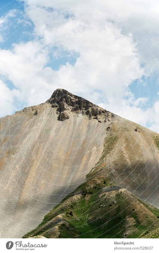 Pic de L'Arpelin Ferien & Urlaub & Reisen Tourismus Ausflug Sommerurlaub Berge u. Gebirge wandern Umwelt Natur Landschaft Himmel Wolken Schönes Wetter Felsen