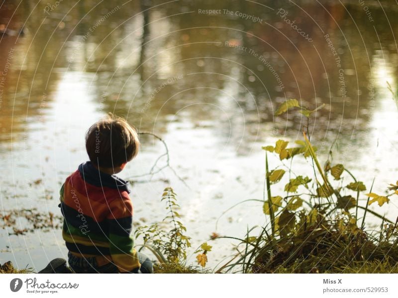 Angler XXI Freizeit & Hobby Spielen Angeln Kinderspiel Ausflug Abenteuer Mensch maskulin Kleinkind Junge 1 1-3 Jahre 3-8 Jahre Kindheit Natur Wasser