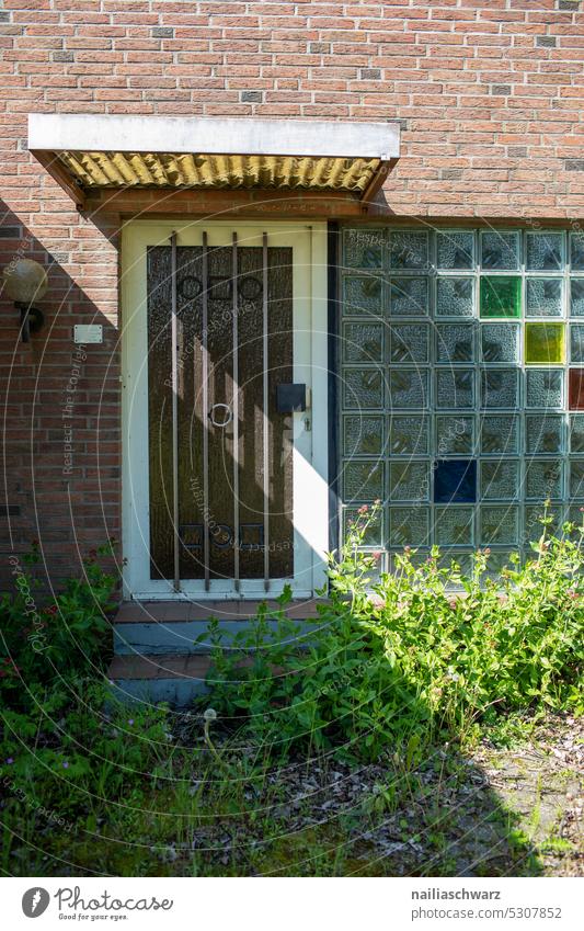 Fassade Hambacher Forst Ansicht Dörfer rwe Fenster Grube Stadt Stadtbild Oberfläche Bergbaugebiet ländlich Straße Mine Häuser kerpen Braunkohleabbau Haus