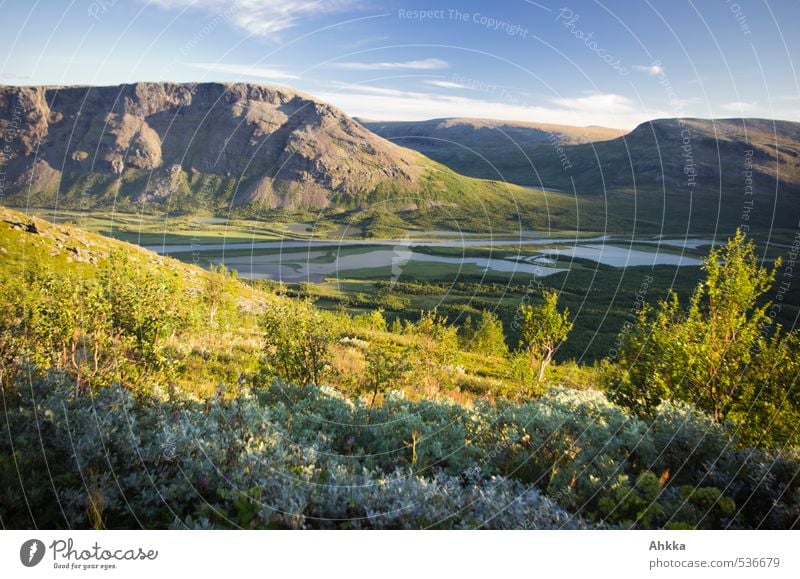 mir träumt schön harmonisch Sinnesorgane Erholung Natur Landschaft Klima Schönes Wetter Baum Sträucher Berge u. Gebirge See Fluss Tal ästhetisch authentisch