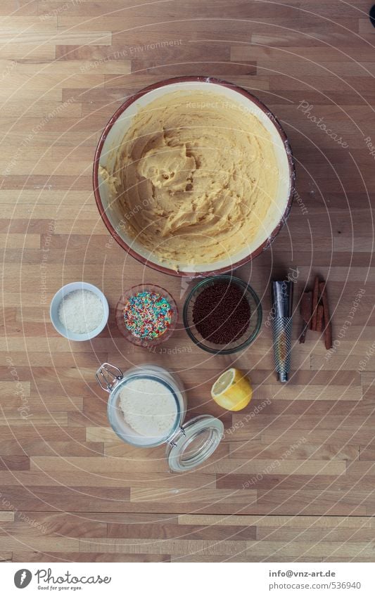 Backen und so! Lebensmittel Kuchen Dessert Süßwaren Ernährung Bioprodukte Freizeit & Hobby Wohnung Tisch Feste & Feiern Weihnachten & Advent Handwerk gelb