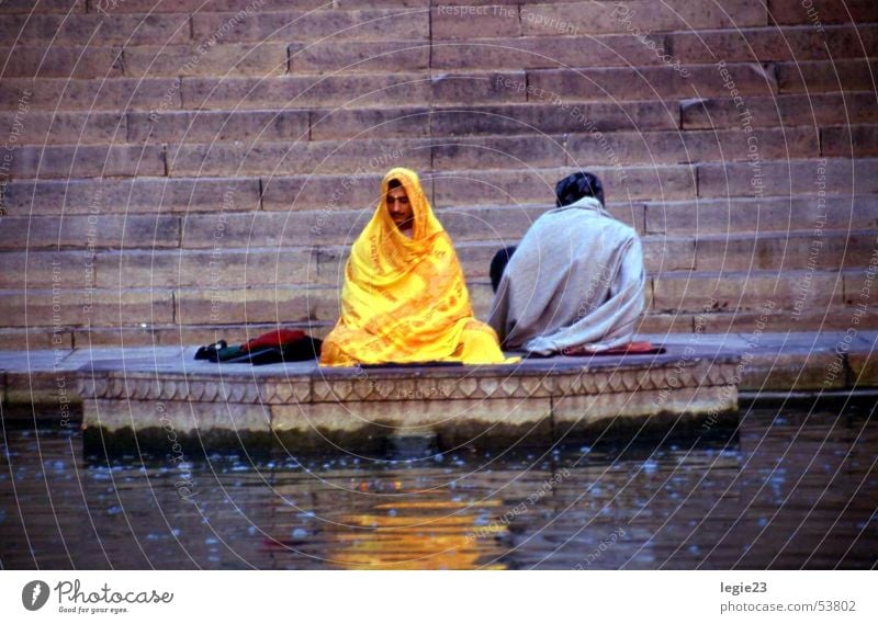 Am Ufer des Ganges Indien Varanasi