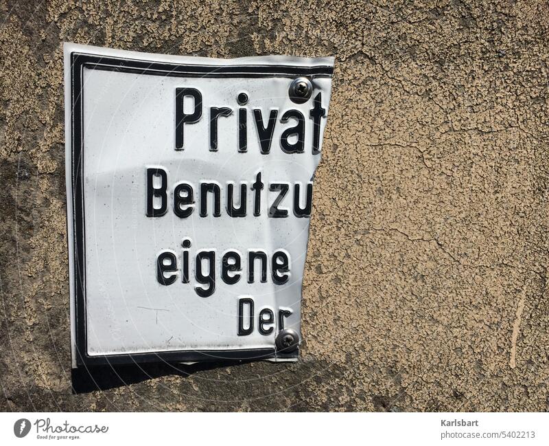 Privat Benutzu eigene Der Straßenverkehr Verkehrszeichen Schilder & Markierungen Verkehrsschild Hinweisschild Verkehrswege Zeichen Warnschild Sicherheit