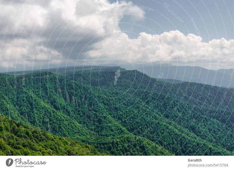 wald berglandschaft thailand Hintergrund schön blau Klima Cloud Wolken Umwelt Wald frisch grün wandern Hügel Horizont Dschungel Landschaft Morgen