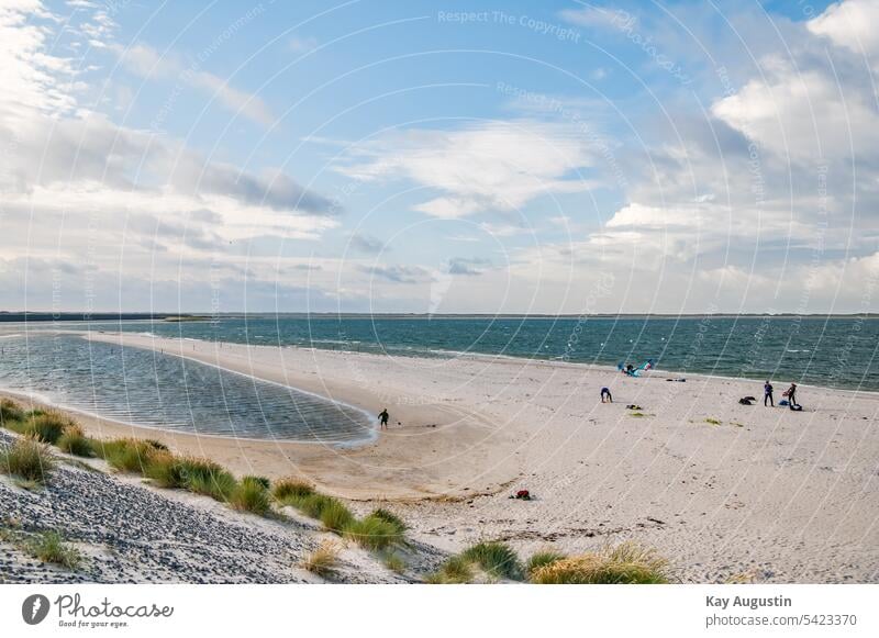 Königshafen bei List auf Sylt Insel Küste Meer Strand Nordsee Ferien & Urlaub & Reisen Landschaft Himmel Sand Sommer Außenaufnahme Schönes Wetter Natur Wolken