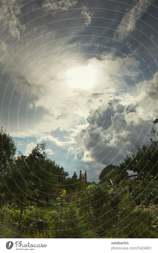 Gewitterneigung abend altocumulus drohend dunkel dämmerung düster farbspektrum feierabend froschperspektive gewitter haufenwolke himmel hintergrund klima