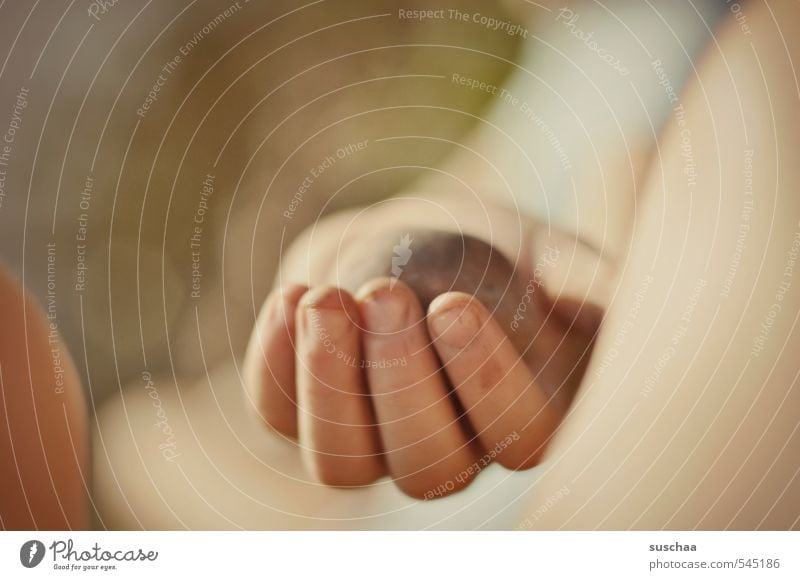 stein Kind Mädchen Junge Kindheit Haut Hand Finger 8-13 Jahre Freizeit & Hobby Stein festhalten Spielen entdecken Fingernagel Kindererziehung Natur natürlich