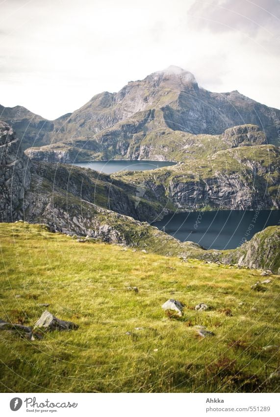 Freie Sicht harmonisch Sinnesorgane ruhig Meditation Ferien & Urlaub & Reisen Ausflug Abenteuer Ferne Freiheit Expedition Berge u. Gebirge wandern Natur