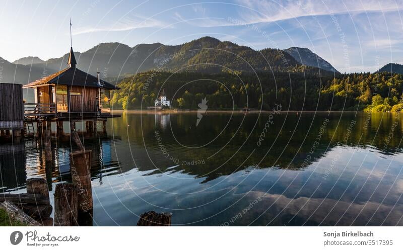 (noch mehr) Sommer am See Grundlsee Villa Castiglioni Steiermark Österreich Salzkammergut Ausseerland Totes Gebirge Steirisches Meer Berge u. Gebirge Farbfoto