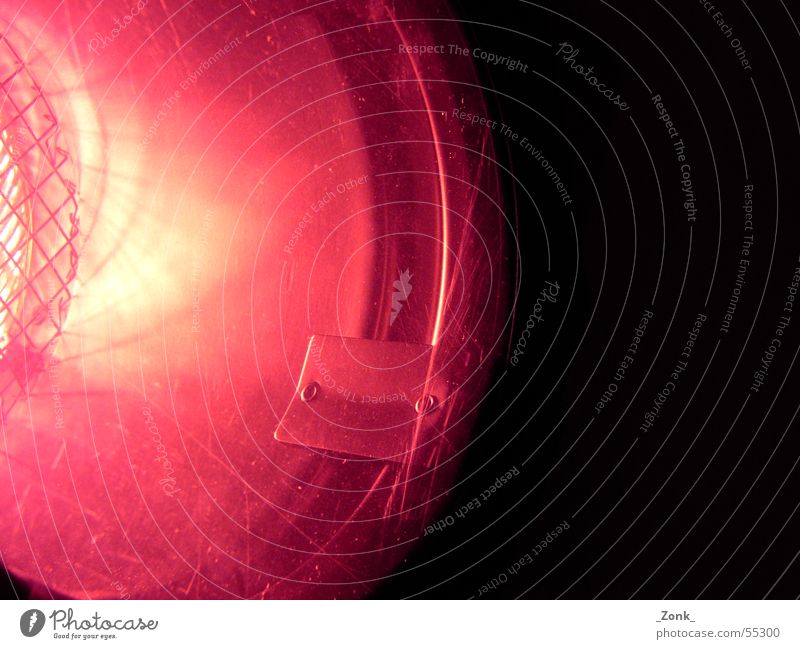 Redlight Scheinwerfer Unterhaltungselektronik Bühne rosa rot Freude Begeisterung Warmherzigkeit Gitter Veranstaltungstechnik Bühnenbeleuchtung par par64 kries