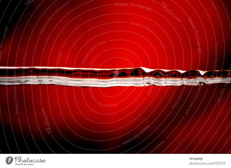 Warmes Eis rot kalt Physik Teilung Wärme Kontrast