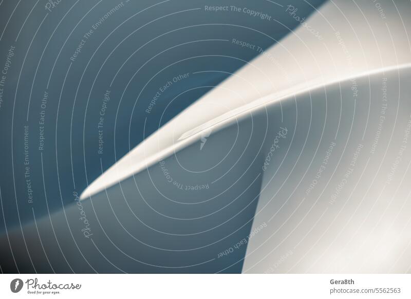 blauer und grauer abstrakter Hintergrund aus geschwungenen Linien von geometrischen Formen Abstraktes Muster Architektur blanko Unschärfe verschwommen