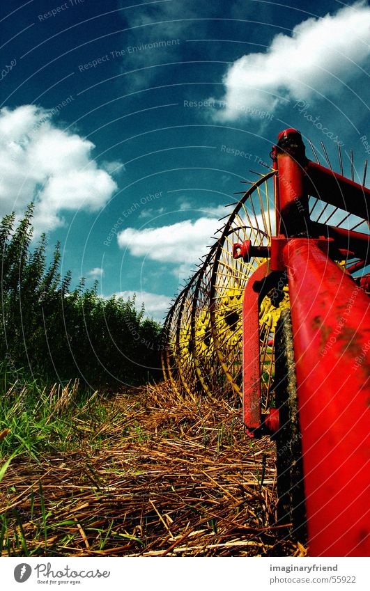 farmer's toy Feld Länder Wolken Himmel country Landschaft