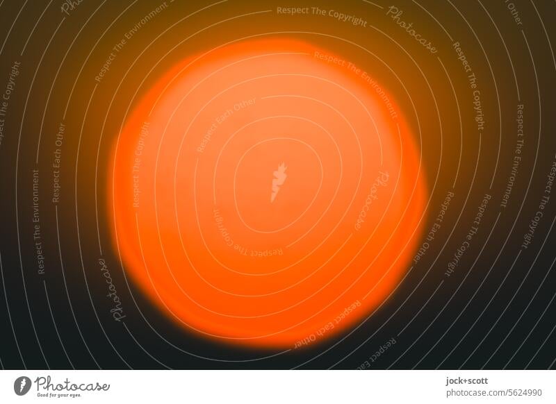 Begrüßungsrituale |  aufgehende Sonne Sonnenaufgang Morgen Kreis Hintergrund neutral Natur Sonnenlicht Bokeh Unschärfe Gegenlicht Wachstum glühen Sensibilität