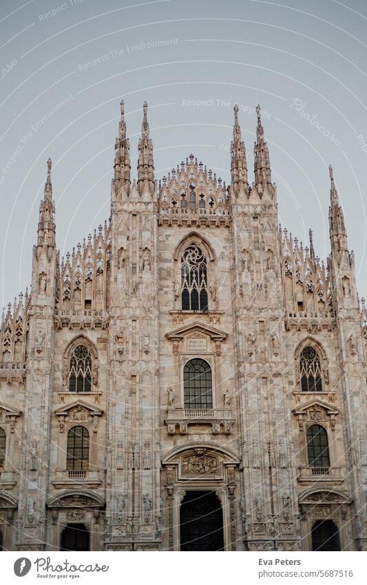 Duomo di Milano, Mailänder Dom Mailand Italien Sehenswürdigkeit Architektur Kirche Europa Denkmal Tourismus Kathedrale historisch Gebäude Wahrzeichen alt