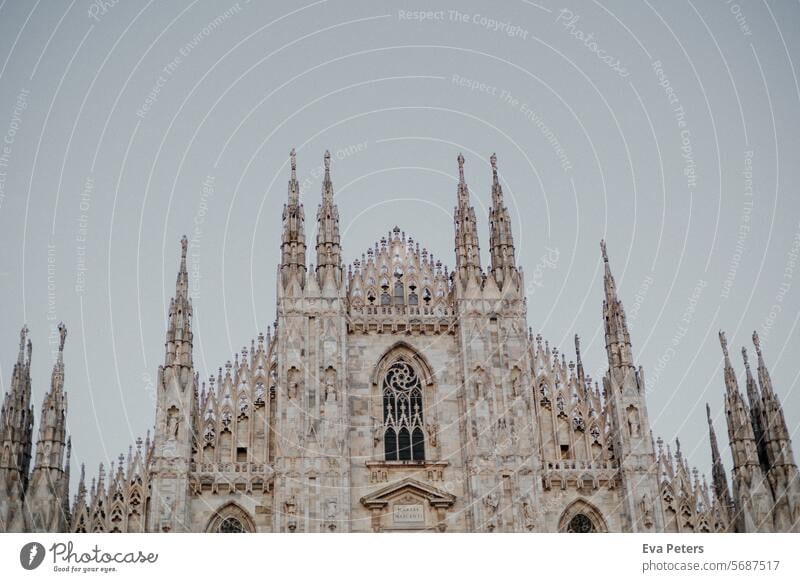 Duomo di Milano, Mailänder Dom Mailand Italien Sehenswürdigkeit Architektur Kirche Europa Denkmal Tourismus Kathedrale historisch Gebäude Wahrzeichen alt