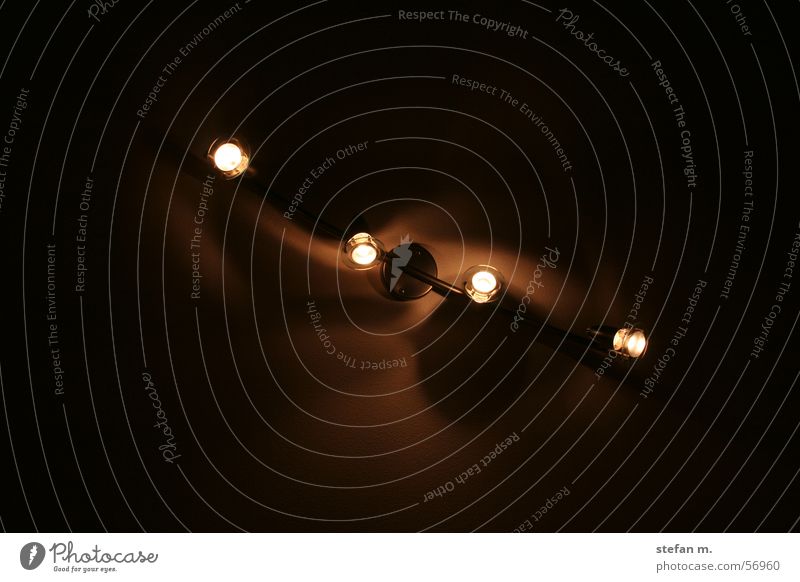 lightwaves Lampe Licht Innenaufnahme Nachtaufnahme Lichterscheinung Beleuchtung