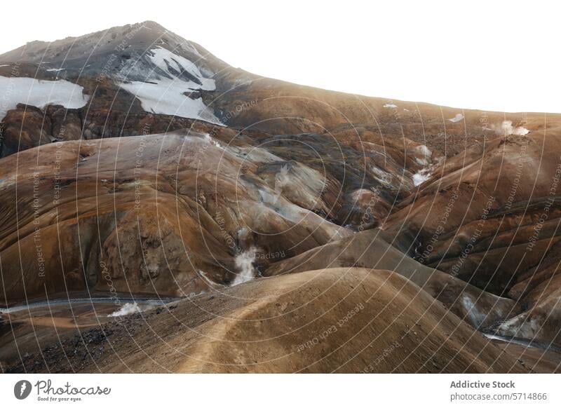 Faszinierende Farben der KerlingarfjÃ¶ll-Berge, Island kerlingarfjÃ¶ll Berge u. Gebirge Geothermie Landschaft Verdunstung Entlüftung Rhyolith reisen Natur