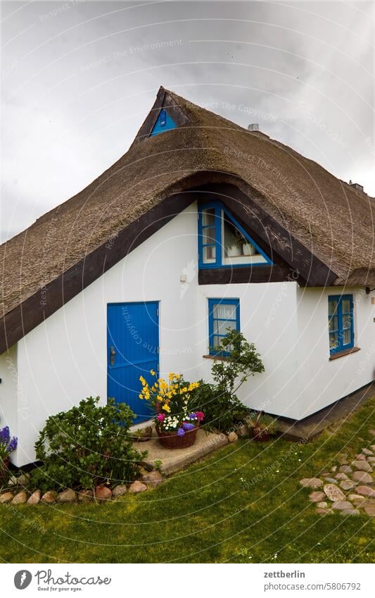 Hiddensee - Haus in Grieben ferien frühling grieben hiddensee insel mecklenburg meer mv nezuendorf ostsee reise sommer sonne strand tourismus urlaub vitte