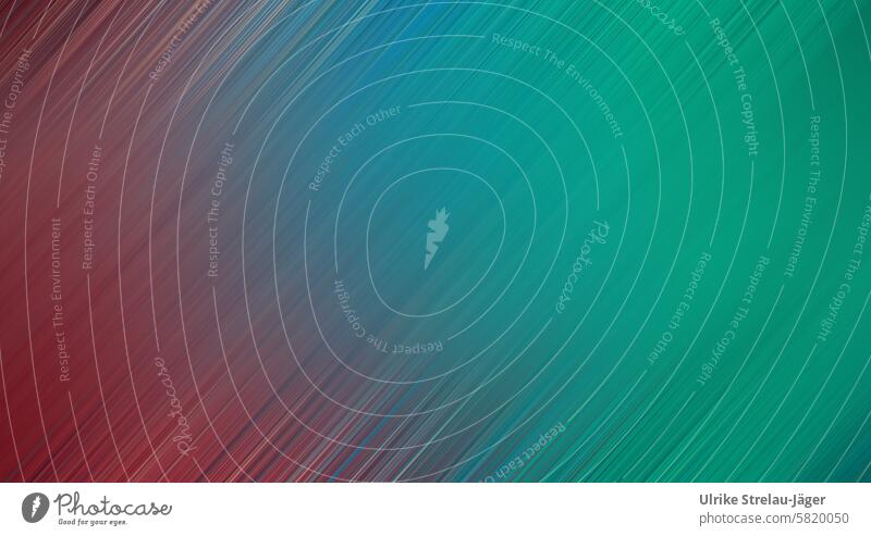 Abstrakt | Streifen in Rot, Blau und Grün mit Bewegungsunschärfe abstrakt Abstraktion Strukturen & Formen Hintergrund abstrakte Fotografie Muster