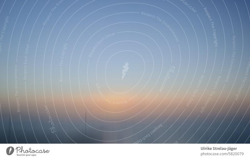 Seascape | Abendstimmung am Meer in Pastell Nordsee malerisch Windstille idyllisch harmonisch Gelassenheit Harmonie Idylle Horizont Meeresufer Meereslandschaft