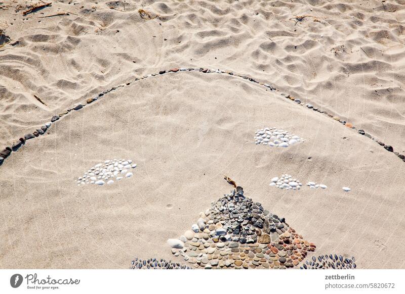 Hiddensee - Puzzle am Strand ferien ferne grieben hiddensee horizont insel kloszer mecklenburg meer mv neuendorf ostsee reise sandstrand sehnsucht sommer sonne