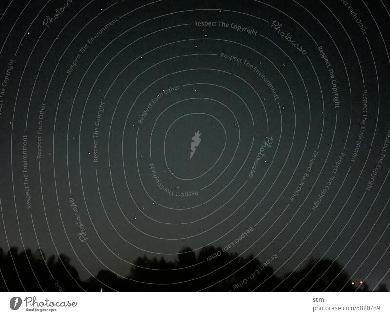 Nachthimmel Sterne sternenklar Himmel Weltall Natur Sternenhimmel Unendlichkeit dunkel Außenaufnahme Sternenzelt Landschaft Naturschutzgebiet Menschenleer