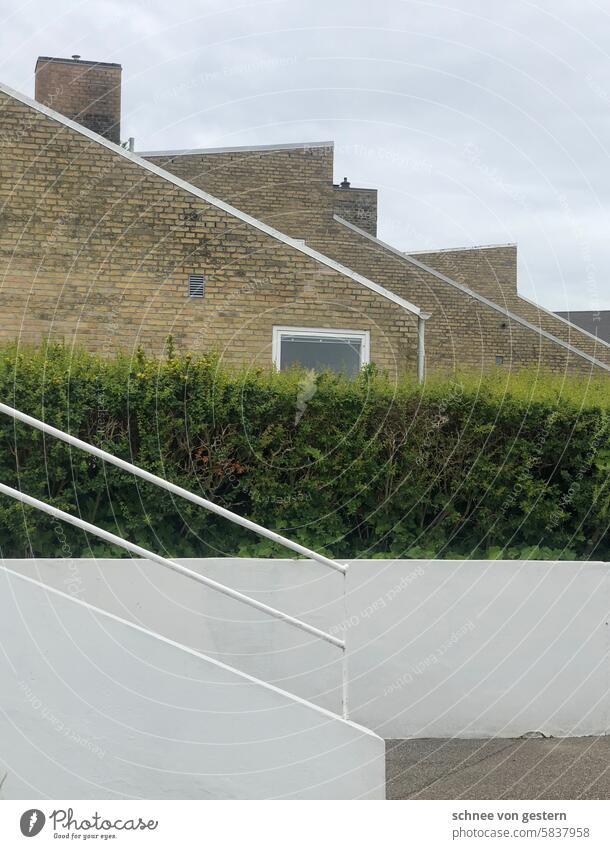 Schöner Wohnen Licht Vergänglichkeit Straßen Häusliches Leben Tür Mauer Bauwerk Stadt Farbfoto Menschenleer Wand Außenaufnahme Fassade Gebäude Haus Architektur