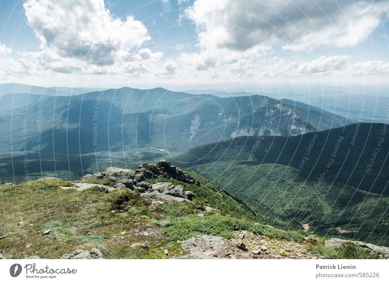 Mount Lafayette Ferien & Urlaub & Reisen Tourismus Abenteuer Ferne Freiheit Berge u. Gebirge Umwelt Natur Landschaft Urelemente Erde Luft Himmel Wolken Sonne