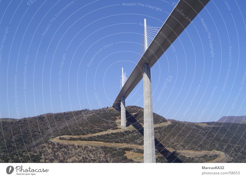 Brücke bei Millau/Cevennen/Südfrankreich Cévennes foster