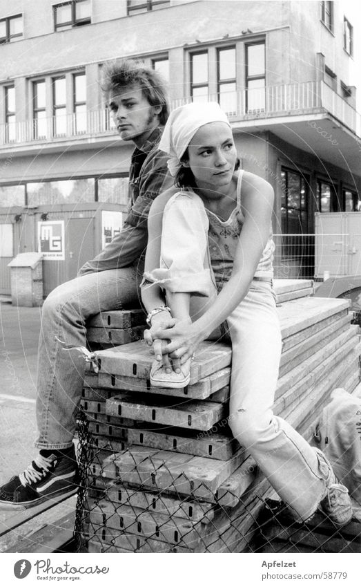 Liz und Richard in der Stadt Mensch boy Coolness