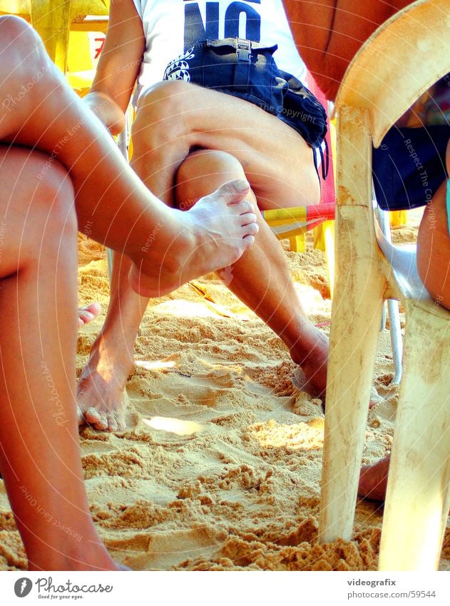 beach talk Strand Sommer Sand sunday leg legs conversation