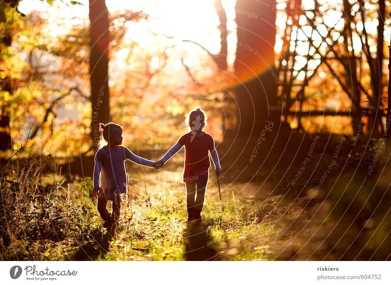 just the way you are <3 Mensch feminin Mädchen Geschwister Schwester Kindheit 2 3-8 Jahre Umwelt Natur Landschaft Sonnenaufgang Sonnenuntergang Sonnenlicht