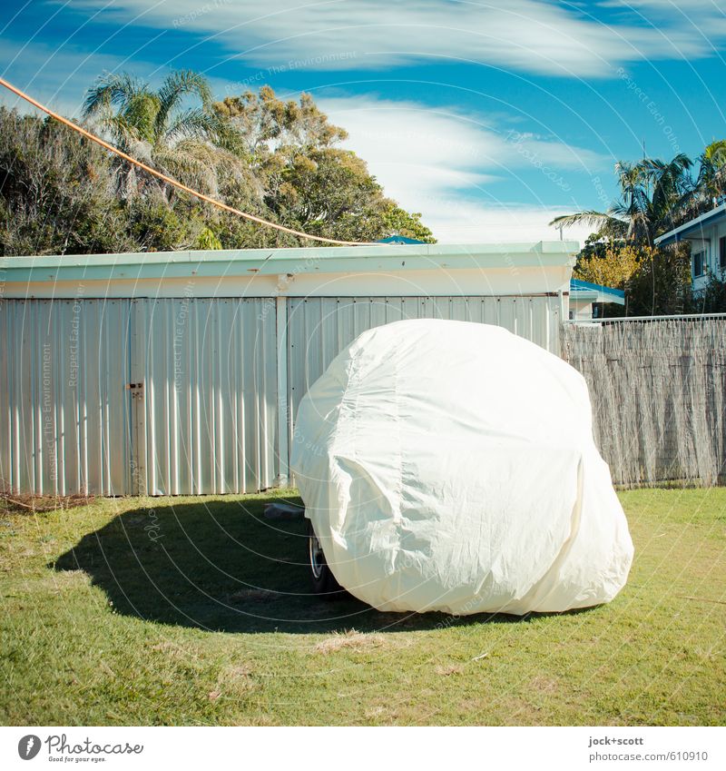 Car Cover Lifestyle Wolken Wärme Wiese Queensland Garagentor Verkehrsmittel PKW Klischee Verschwiegenheit Ordnung stagnierend planen Schutzhülle Autopflege