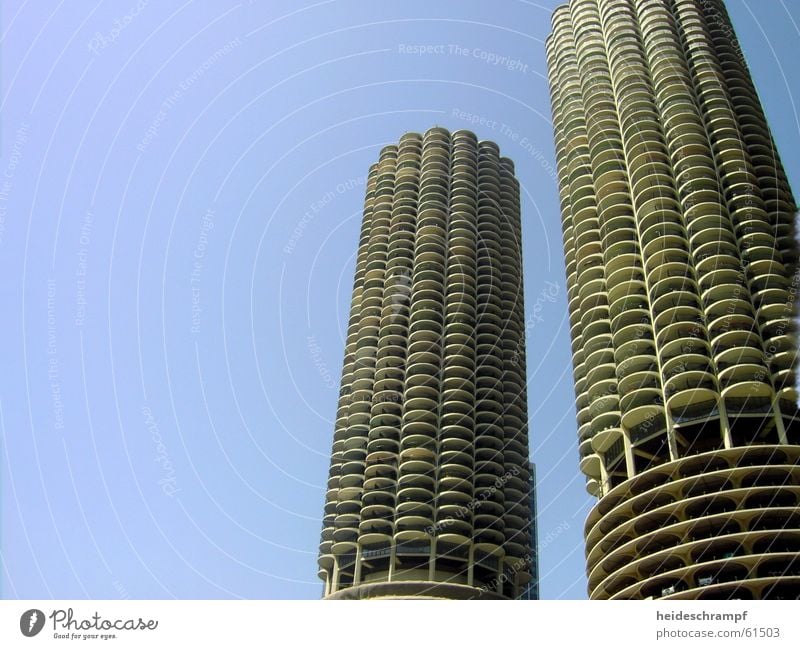 parken wie die götter Parkhaus Chicago Kaktus Etage Fahrstuhl magnificant mile hochhasu skyskraper