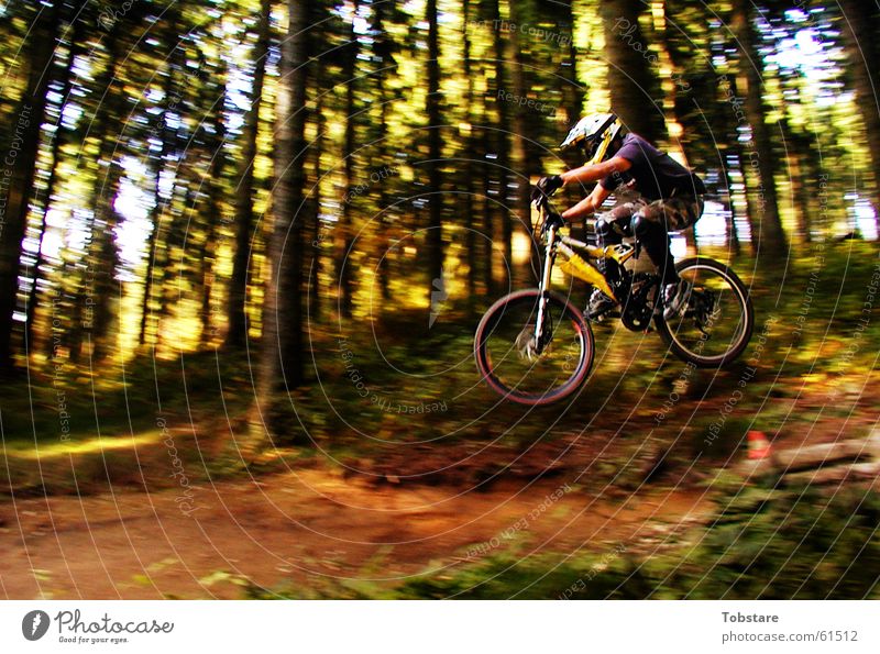 Gah beim Downhill in Winterberg Fahrrad Geschwindigkeit downhill winterberg