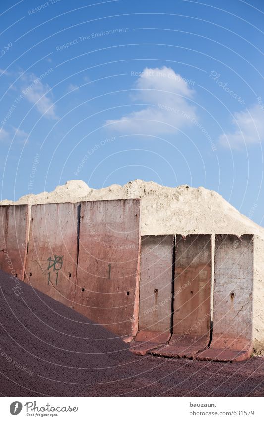 der berg und der prophet. Baustelle Fabrik Landwirtschaft Forstwirtschaft Industrie Handel Erde Sand Himmel Sonne Frühling Sommer Schönes Wetter Hafenstadt