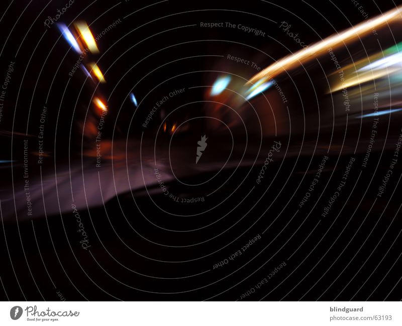 The Speed Of Light fahren Nacht Lampe Licht Sportveranstaltung PKW lich Rasen Straße driving night light