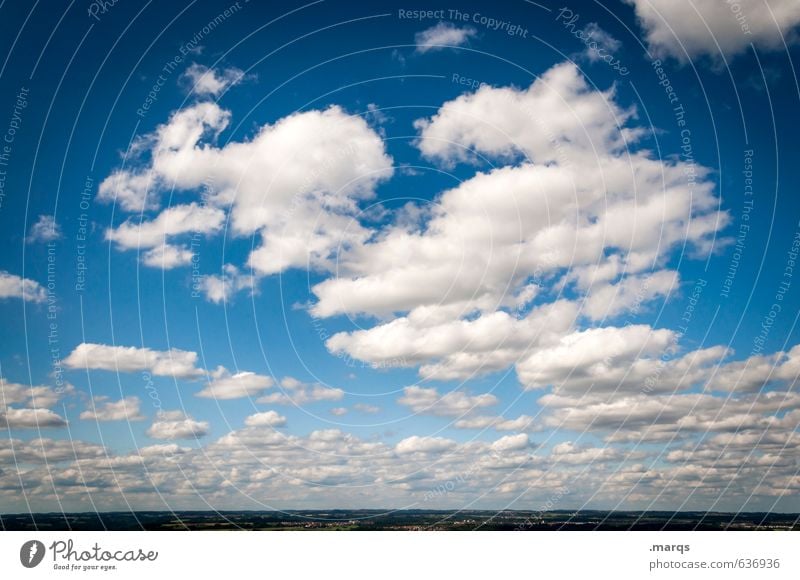 Bis zum Horizont Ausflug Ferne Freiheit Umwelt Natur Landschaft Himmel Wolken Sommer Klima Schönes Wetter Erholung einfach natürlich schön Stimmung Ziel