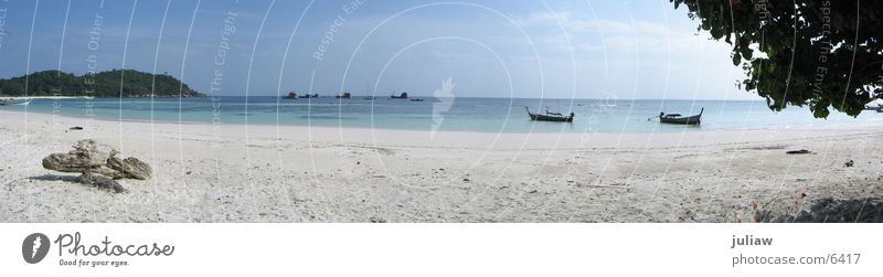 Koh Lipe Thailand Strand Meer Panorama (Aussicht) Wasserfahrzeug Los Angeles groß Panorama (Bildformat)