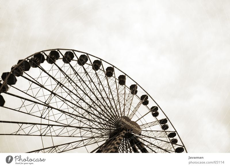 Es dreht Riesenrad Jahrmarkt fifa fan fest Feste & Feiern