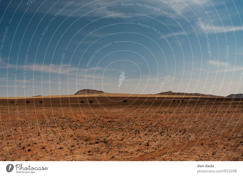 Namib Desert Abenteuer Ferne Freiheit Sommer Berge u. Gebirge wandern Hügel Felsen Wüste Namibia braun gold Horizont Idylle Farbfoto Außenaufnahme