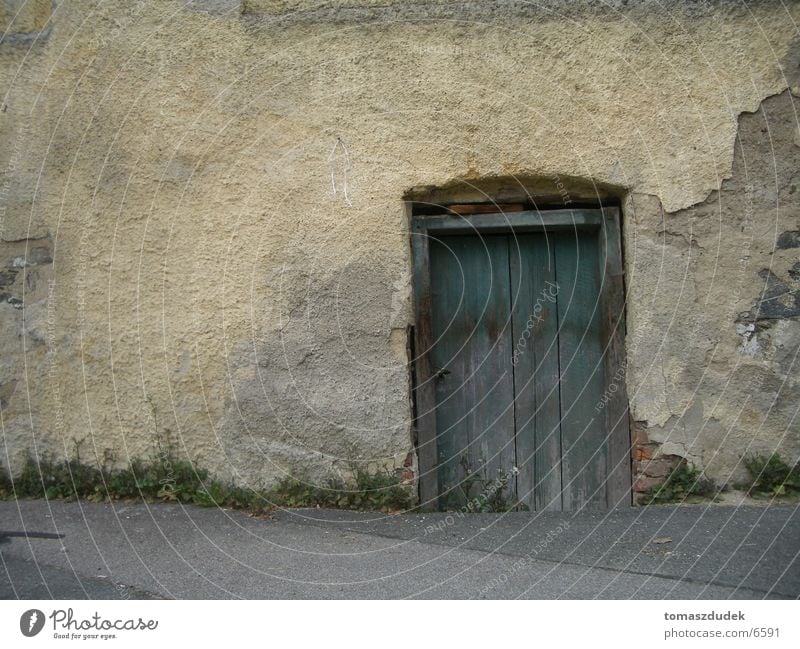 old door Wand Architektur alt alte tür Tür kleine tür